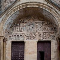 Église Sainte-Foy de Conques - Exterior, western frontispiece, portal, tympanum