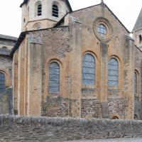 Église Sainte-Foy de Conques - Exterior, north transept elevation