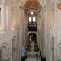 Église Sainte-Foy de Conques - Interior, chevet, gallery level looking west