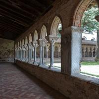 Abbaye Saint-Pierre de Moissac - Interior cloister, east arcade looking southwest