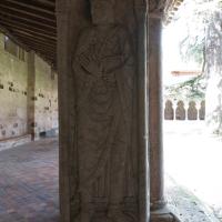 Abbaye Saint-Pierre de Moissac - Interior, cloister, southeast corner sculpture