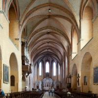 Abbaye Saint-Pierre de Moissac - Interior, nave looking east