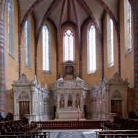 Abbaye Saint-Pierre de Moissac - Interior, chevet looking east