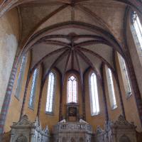 Abbaye Saint-Pierre de Moissac - Interior, chevet looking east, vault