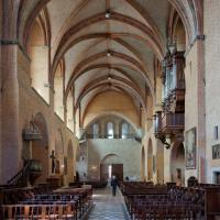 Abbaye Saint-Pierre de Moissac - Interior, nave looking west