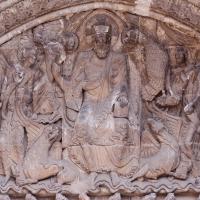 Abbaye Saint-Pierre de Moissac - Exterior, western frontispiece, south porch, portal, tympanum, detail