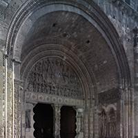 Abbaye Saint-Pierre de Moissac - Exterior, nave, south lateral portal looking northeast