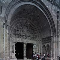 Abbaye Saint-Pierre de Moissac - Exterior, nave, south lateral portal looking northeast