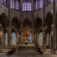  Basilique Saint-Denis - Interior: choir and high altar 