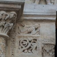  Basilique Saint-Denis - Detail: west frontispiece, north portal sculptures 