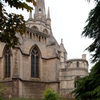 Norwich Cathedral - Exterior, Lady Chapel, northeast corner elevation