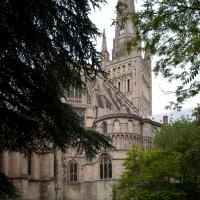 Norwich Cathedral - Exterior, chevet, northeast corner elevation