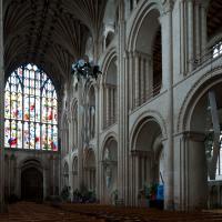 Norwich Cathedral - Interior, nave looking northwest