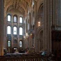 Norwich Cathedral - Interior, north transept 