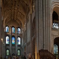 Norwich Cathedral - Interior, crossing looking  north