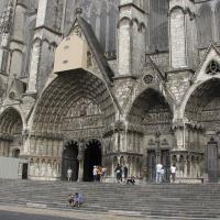 Bourges, Cathédrale Saint-Étienne - Exterior, western frontispiece
