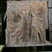 Bourges, Cathédrale Saint-Étienne - Interior Crypt

Fragments from the choir screen.  Christ before Pilate
