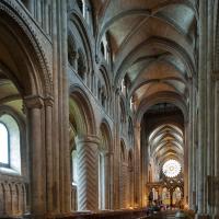 Durham Cathedral - Interior, nave looking northeast