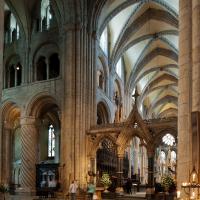 Durham Cathedral - Interior, crossing looking northeast