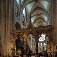 Durham Cathedral - Interior, choir screen