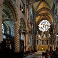 Durham Cathedral - Interior, chevet looking northeast 