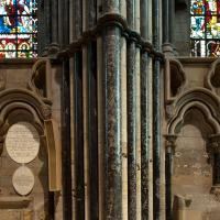 Durham Cathedral - Interior, Chapel of the Altars column