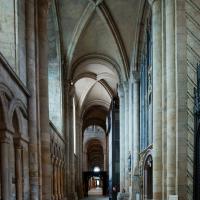 Durham Cathedral - Interior, south ambulatory aisle looking west