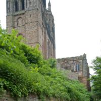 Durham Cathedral - Exterior, Galilee chapel north elevation distant view