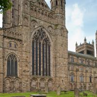Durham Cathedral - Exterior, north nave elevation 
