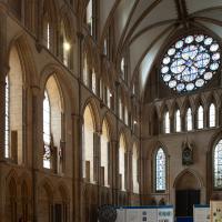 Lincoln Cathedral - Interior, north transept looking northwest