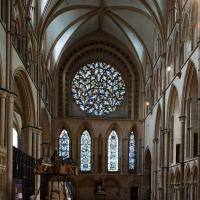Lincoln Cathedral - Interior, south transept 