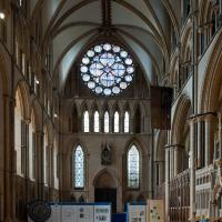 Lincoln Cathedral - Interior, north transept 