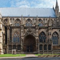 Lincoln Cathedral - Exterior, chevet, south elevation