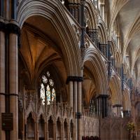 Lincoln Cathedral - Interior, chevet looking northeast 