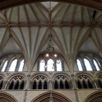 Lincoln Cathedral - Interior, nave, north elevation 