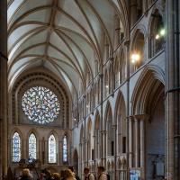 Lincoln Cathedral - Interior, south transept 