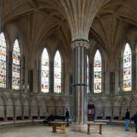 Lincoln Cathedral - Interior, chapter house 