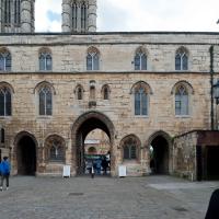 Lincoln Cathedral - Exterior, Exchequer gate, west elevaton 