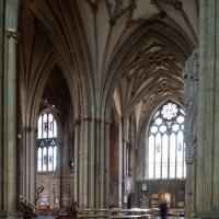 Bristol Cathedral - Interior, south transept looking northwest