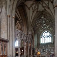 Bristol Cathedral - Interior, north transept looking southeast