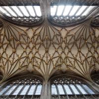 Saint Mary Redcliffe - Interior, nave vault 