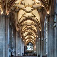 Saint Mary Redcliffe - Interior, south aisle looking west