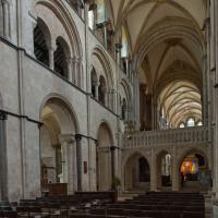 Chichester Cathedral - Interior, nave looking northeast