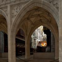 Chichester Cathedral - Interior, choir screen arch