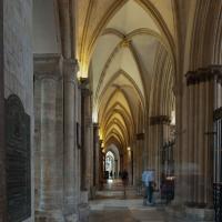 Chichester Cathedral - Interior, south aisle looking west