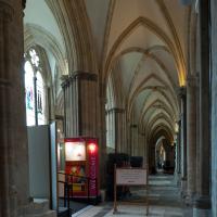 Chichester Cathedral - Interior, north aisle looking west