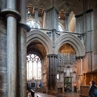 Ely Cathedral - Interior, St Etheldreda's Chapel, east ambulatory aisle
