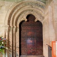 Ely Cathedral - Interior, portal, Monk's Door