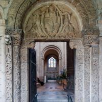 Ely Cathedral - Exterior, south portal, Prior's door