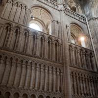 Ely Cathedral - Interior, southwest tower elevation